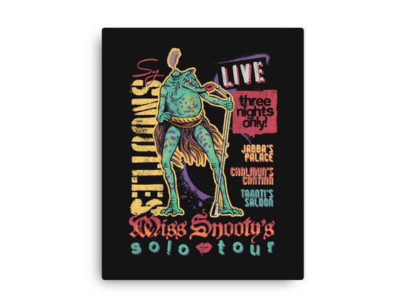 Miss Snooty's Solo Tour