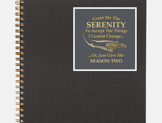 Grant Me The Serenity