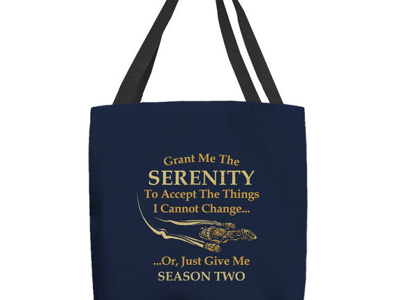 Grant Me The Serenity