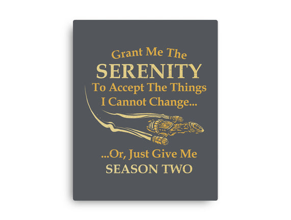 Grant Me The Serenity
