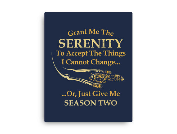 Grant Me The Serenity