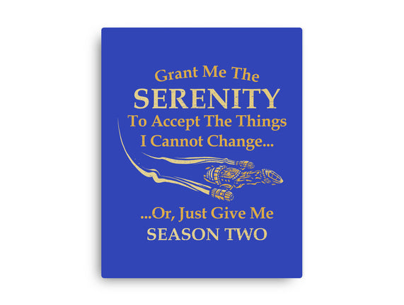 Grant Me The Serenity
