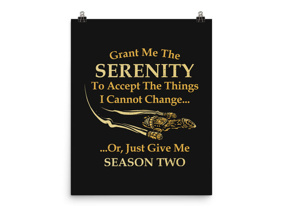 Grant Me The Serenity