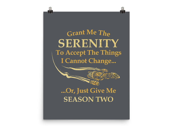 Grant Me The Serenity