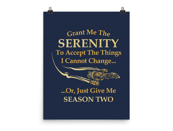 Grant Me The Serenity
