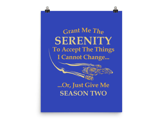 Grant Me The Serenity