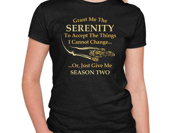 Grant Me The Serenity