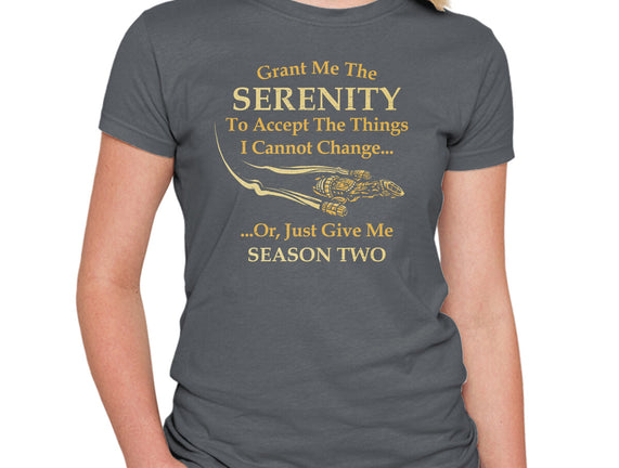 Grant Me The Serenity