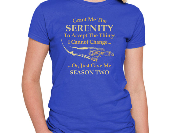 Grant Me The Serenity