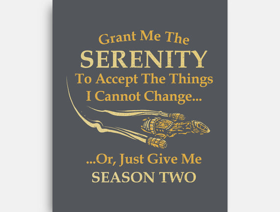 Grant Me The Serenity