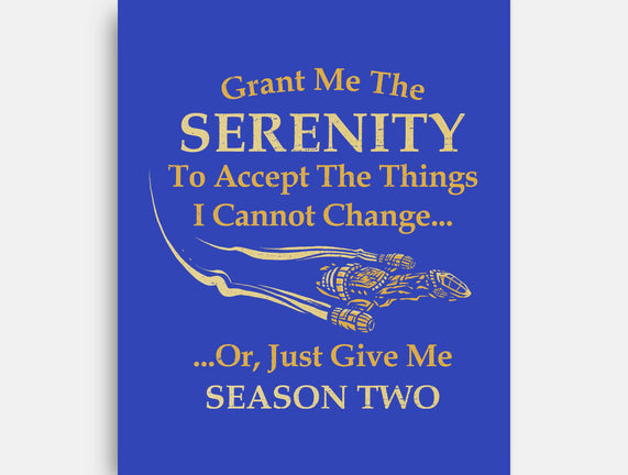 Grant Me The Serenity