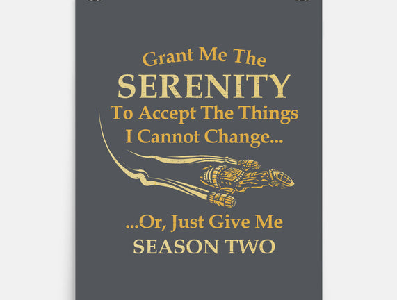 Grant Me The Serenity
