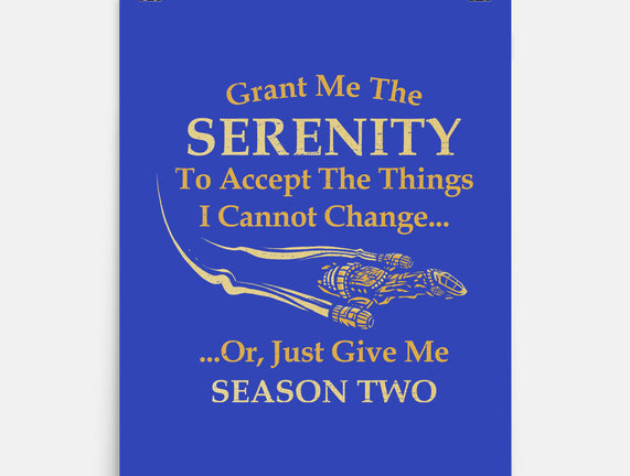 Grant Me The Serenity