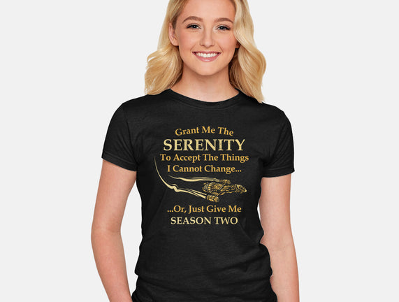 Grant Me The Serenity