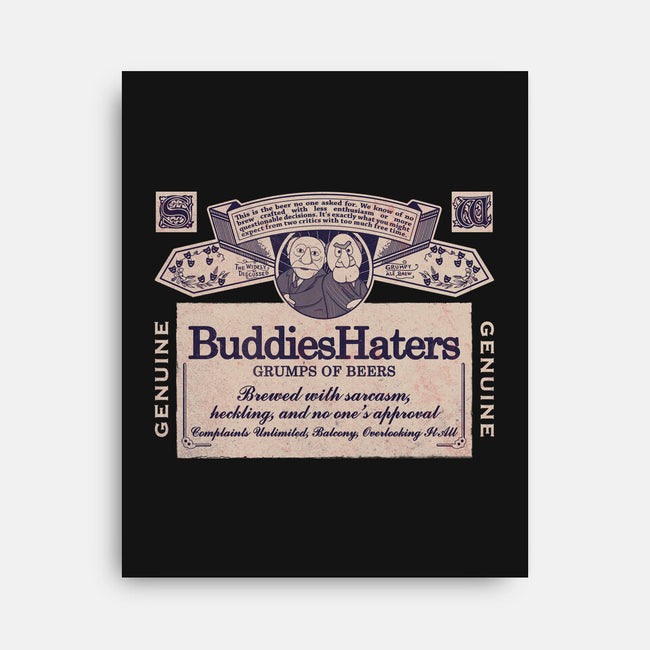 BuddiesHaters-None-Stretched-Canvas-NMdesign