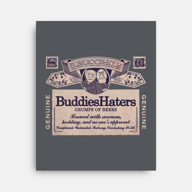 BuddiesHaters-None-Stretched-Canvas-NMdesign