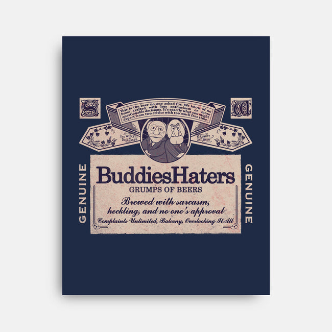 BuddiesHaters-None-Stretched-Canvas-NMdesign