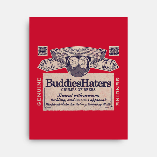 BuddiesHaters-None-Stretched-Canvas-NMdesign
