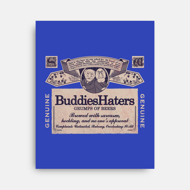 BuddiesHaters-None-Stretched-Canvas-NMdesign