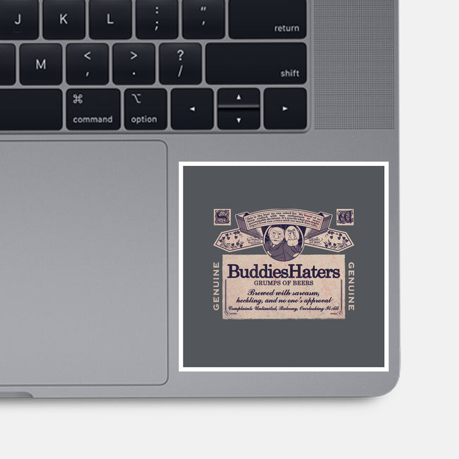 BuddiesHaters-None-Glossy-Sticker-NMdesign