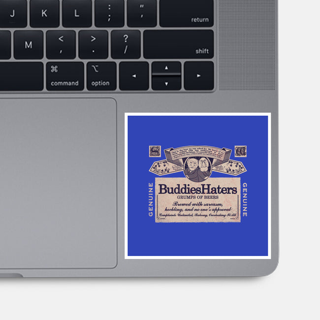 BuddiesHaters-None-Glossy-Sticker-NMdesign
