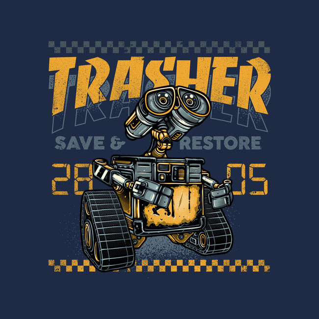 Trasher Save And Restore-Womens-Racerback-Tank-momma_gorilla