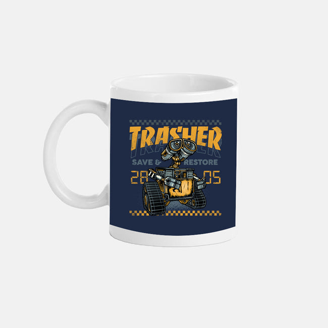 Trasher Save And Restore-None-Mug-Drinkware-momma_gorilla