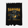 Trasher Save And Restore-None-Polyester-Shower Curtain-momma_gorilla
