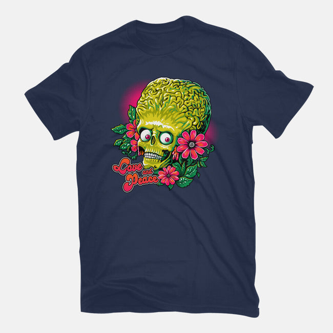 Love And Peace-Mens-Basic-Tee-daobiwan