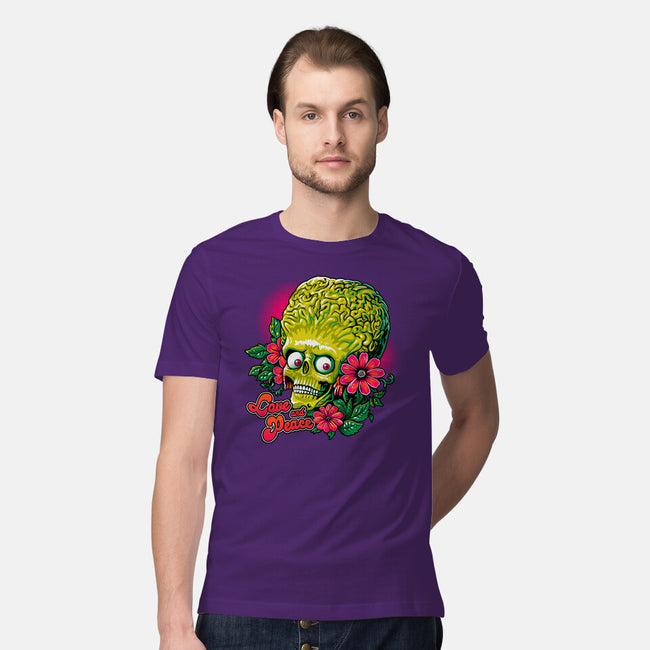 Love And Peace-Mens-Premium-Tee-daobiwan