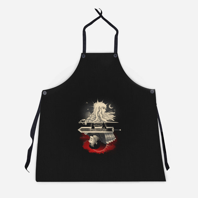 The White Falcon-Unisex-Kitchen-Apron-grevalra
