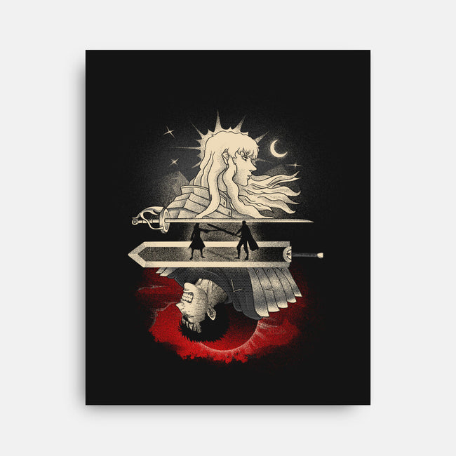 The White Falcon-None-Stretched-Canvas-grevalra