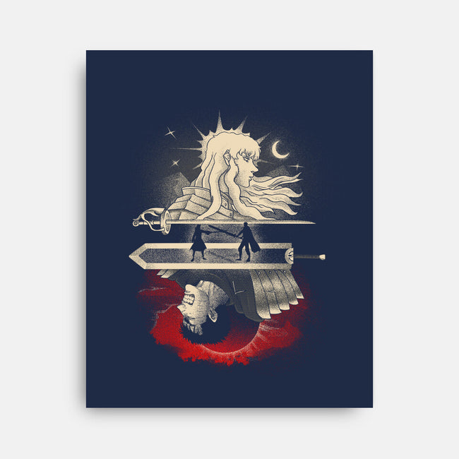 The White Falcon-None-Stretched-Canvas-grevalra