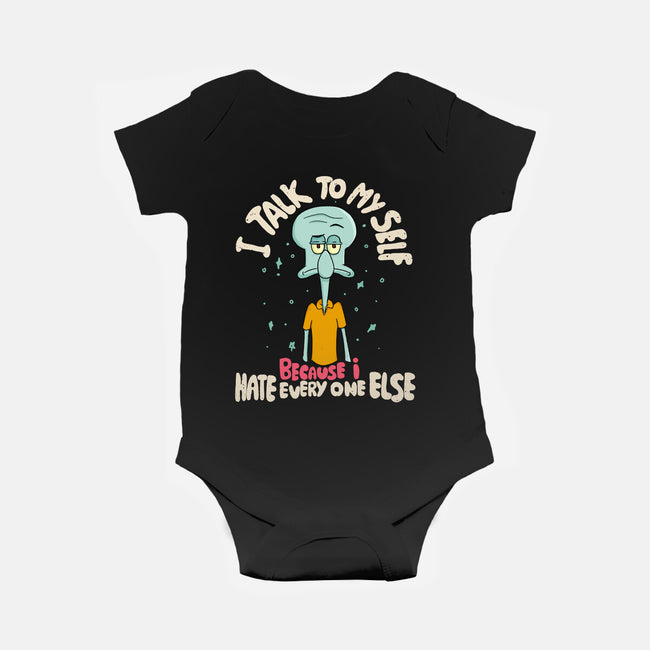 You Are Weird I Like You-Baby-Basic-Onesie-MaxoArt