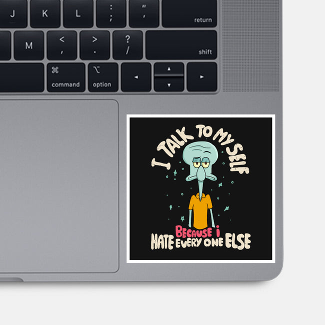 You Are Weird I Like You-None-Glossy-Sticker-MaxoArt