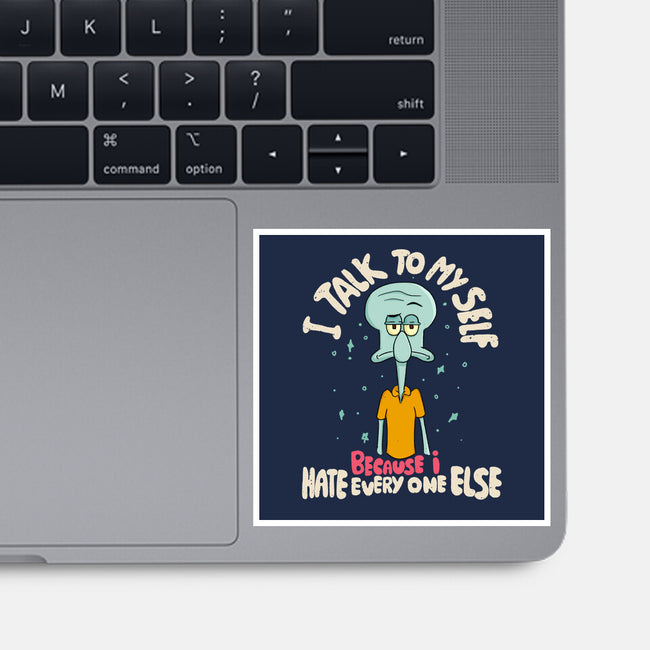 You Are Weird I Like You-None-Glossy-Sticker-MaxoArt