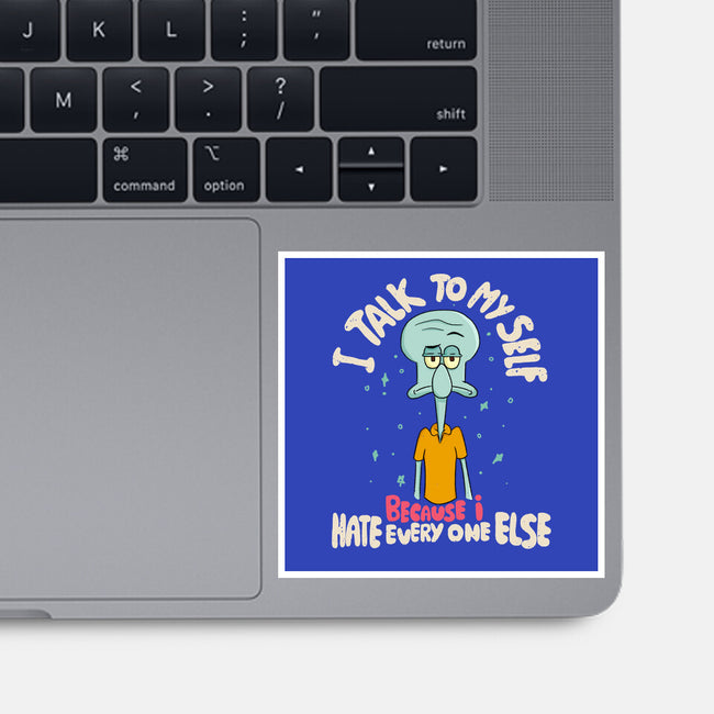You Are Weird I Like You-None-Glossy-Sticker-MaxoArt