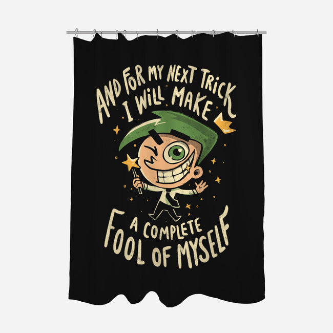 Fool Of Myself Trick-None-Polyester-Shower Curtain-Arigatees