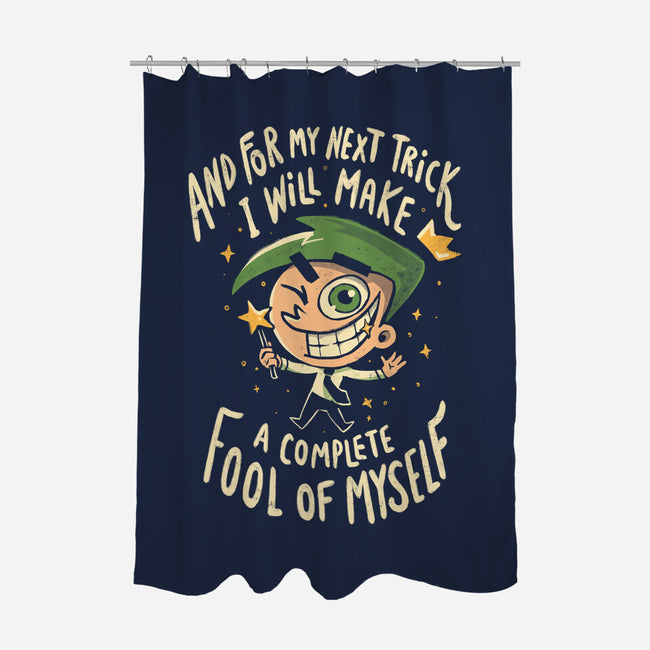 Fool Of Myself Trick-None-Polyester-Shower Curtain-Arigatees