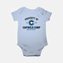Property Of Capsule Corp-Baby-Basic-Onesie-Melonseta