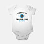 Property Of Capsule Corp-Baby-Basic-Onesie-Melonseta