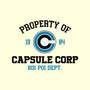 Property Of Capsule Corp-None-Stretched-Canvas-Melonseta