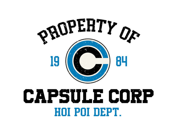 Property Of Capsule Corp