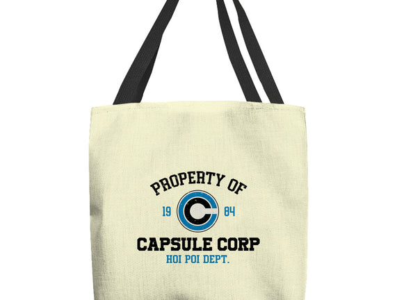 Property Of Capsule Corp