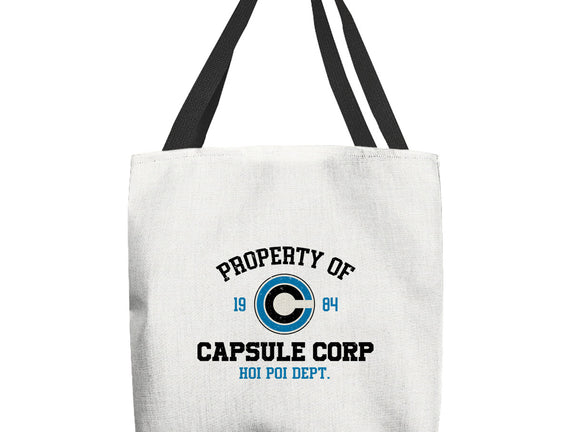 Property Of Capsule Corp