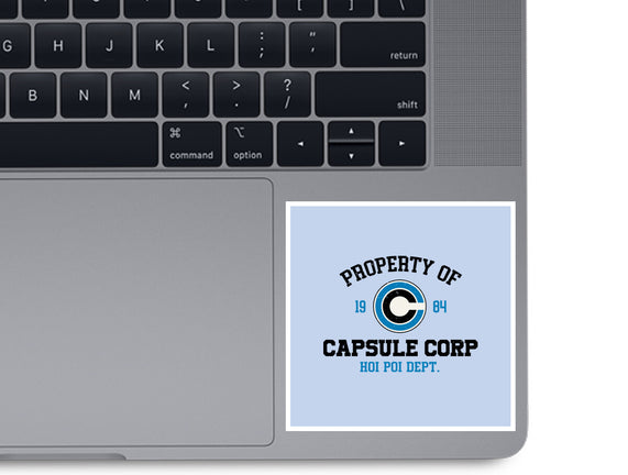 Property Of Capsule Corp