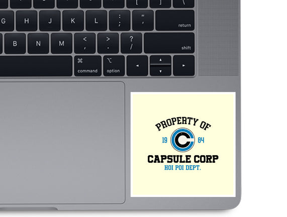 Property Of Capsule Corp