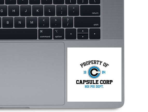 Property Of Capsule Corp