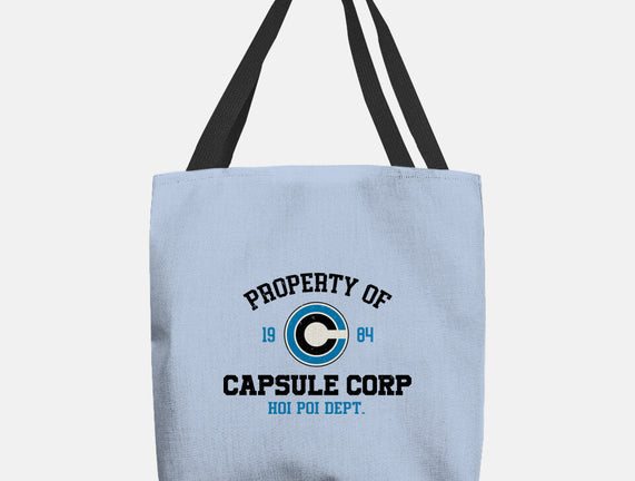 Property Of Capsule Corp