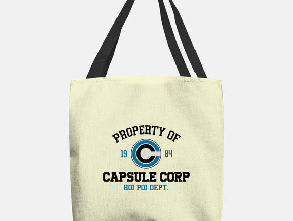 Property Of Capsule Corp